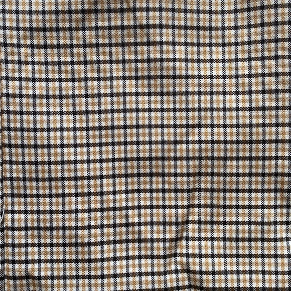 Zara Black and Yellow striped button up pants - Picture 2 of 4